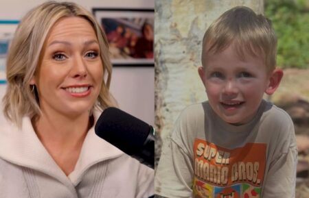 Dylan Dreyer on the June 11, 2026, episode of 'The Parent' Chat podcast; Dylan Dreyer's son Rusty, Instagram, April 11, 2026.