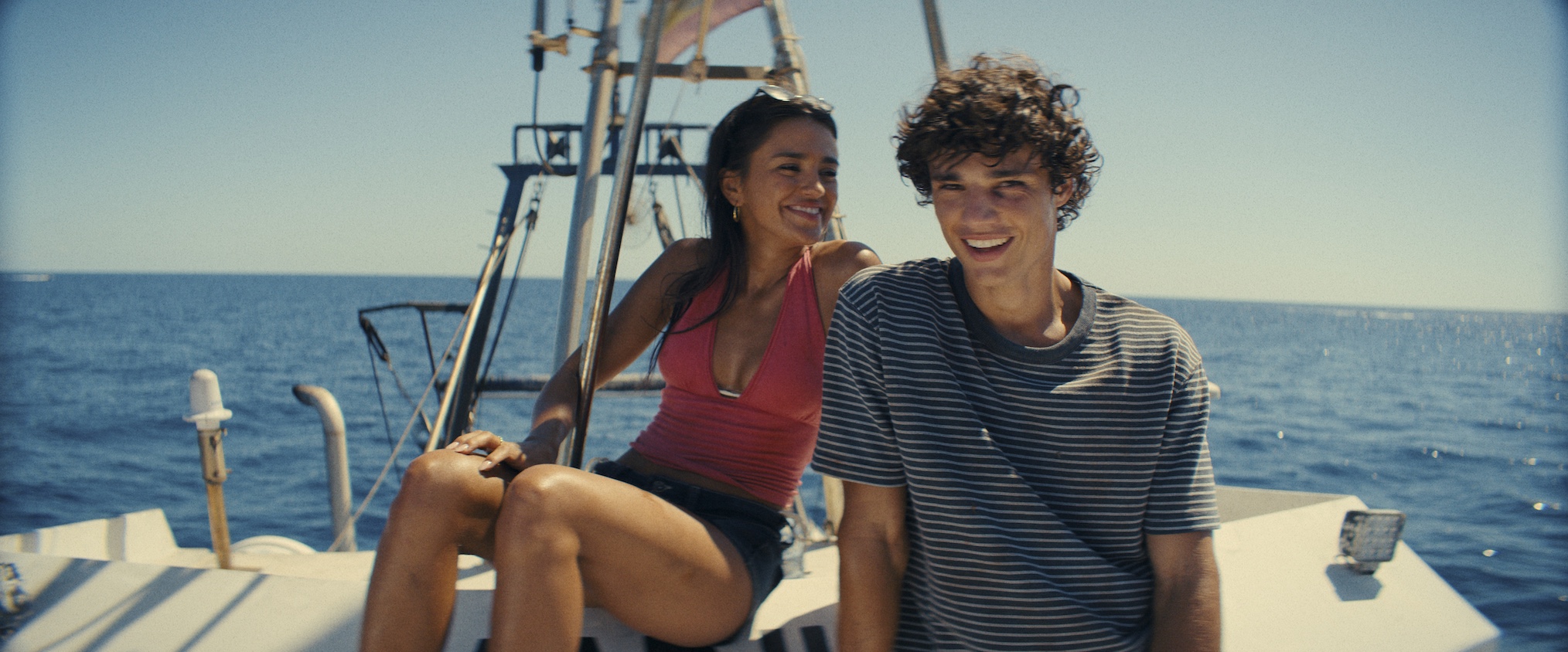 Maia Reficco (Ry) and Fernando Lindez (Julian) in THE LAST SUNRISE