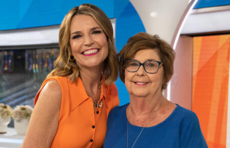 Savannah Guthrie and her mom, Nancy Guthrie, on 'Today'