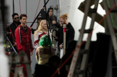 AUCKLAND, NEW ZEALAND - APRIL 15: Filming of the new Disney Zombies 5 movie at the Owen Glenn building on April 15, 2026 in Auckland, New Zealand. Zombies 5 is an upcoming 2027 American musical fantasy film directed by Paul Hoen. (Photo by Dean Purcell/New Zealand Herald via Getty Images)