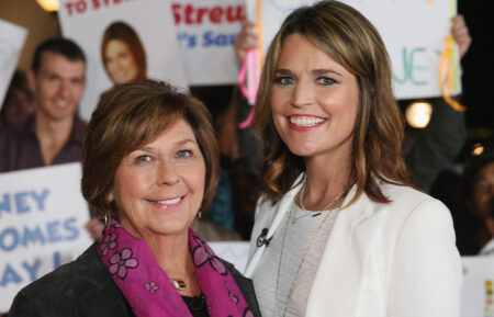 Savannah Guthrie and her mom, Nancy Guthrie, on 'Today'