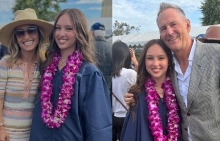 Giada De Laurentiis and Todd Thompson with their daughter, Jade, Instagram, May 29, 2026.