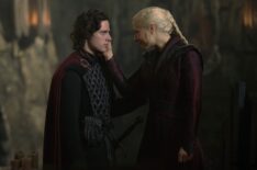 Harry Collett and Emma D’Arcy, 'House of the Dragon,' Season 3, Episode 1, HBO, premieres June 21, 2026.