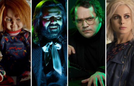 CHUCKY, ©USA Network / Courtesy Everett Collection; WHAT WE DO IN THE SHADOWS, ©FX / Courtesy of FX; Garth Marenghi's Darkplace, Channel 4; iZombie -- "Zombie Knows Best" -- Image Number: ZMB302a_1799.jpg -- Pictured: Rose McIver as Liv -- Photo: Jack Rowand/The CW -- © 2016 The CW Network, LLC. All rights reserved.
