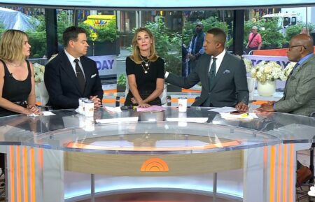 Jenna Bush Hager, Carson Daly, Savannah Guthrie, Craig Melvin, and Al Roker on the June 23, 2206, episode of NBC's 'Today.'
