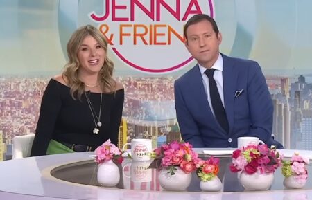 Jenna Bush Hager and Henry Hager on the March 27, 2025, episode of 'Today With Jenna & Friends,' NBC.