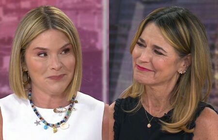 Jenna Bush Hager and Savannah Guthrie on the June 8, 2026, episode of NBC's 'Today With Jenna & Sheinelle.'