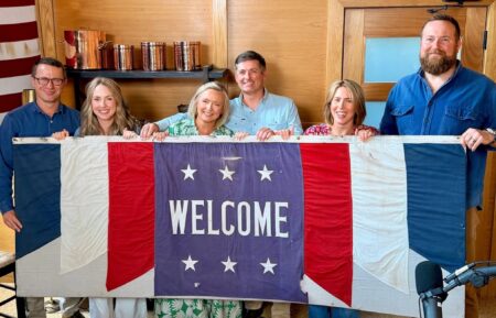 Josh and Emily Nowell, Mallorie and Jim Rasberry, and Erin and Ben Napier, Instagram, June 5, 2026.