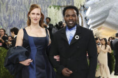 Cathryn Stringer and Joshua Henry attend the 2026 Met Gala
