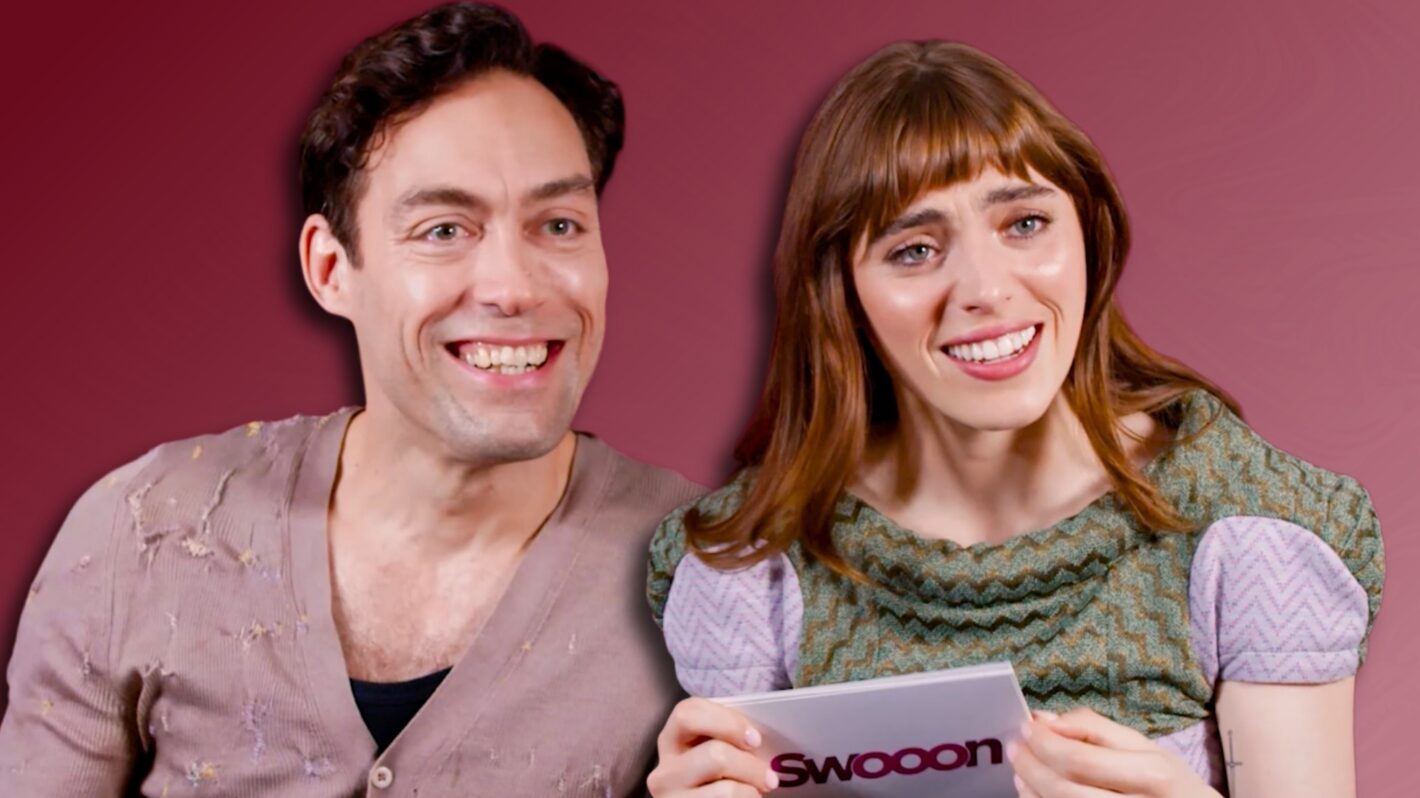 Alex Hassell and Bella Maclean of 'Rivals'
