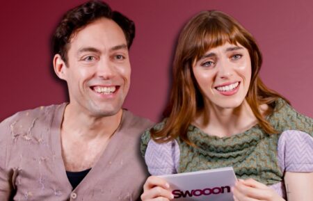 Alex Hassell and Bella Maclean of 'Rivals'