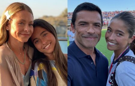 Kelly Ripa and Lola Consuelos, Instagram, March 8, 2024; Mark Consuelos and Lola Consuelos, Instagram, March 30, 2026.