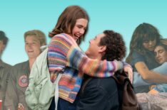 Khobe Clarke, Stephen Kalyn, Ella Bright, Belmont Cameli, and Mika Abdalla as Beau, Dean, Hannah, Garrett, and Allie in Off Campus
