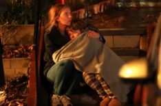 Scarlett Johansson is seen filming at 'The Exorcist' set in Queens on March 25, 2026 in New York City.