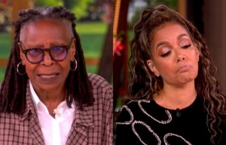 Whoopi Goldberg and Sunny Hostin on the June 9, 2026, episode of ABC's 'The View.'