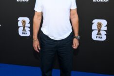 Rob Lowe at the FIFA World Cup 2026 Opening Ceremony held at SoFi Stadium on June 12, 2026 in Los Angeles, California. (Photo by Michael Buckner/Variety via Getty Images)