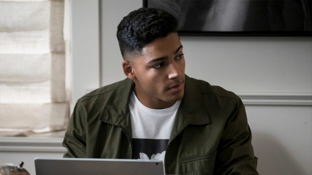 Michael Evans Behling as Jordan Baker in 'All American' Season 1