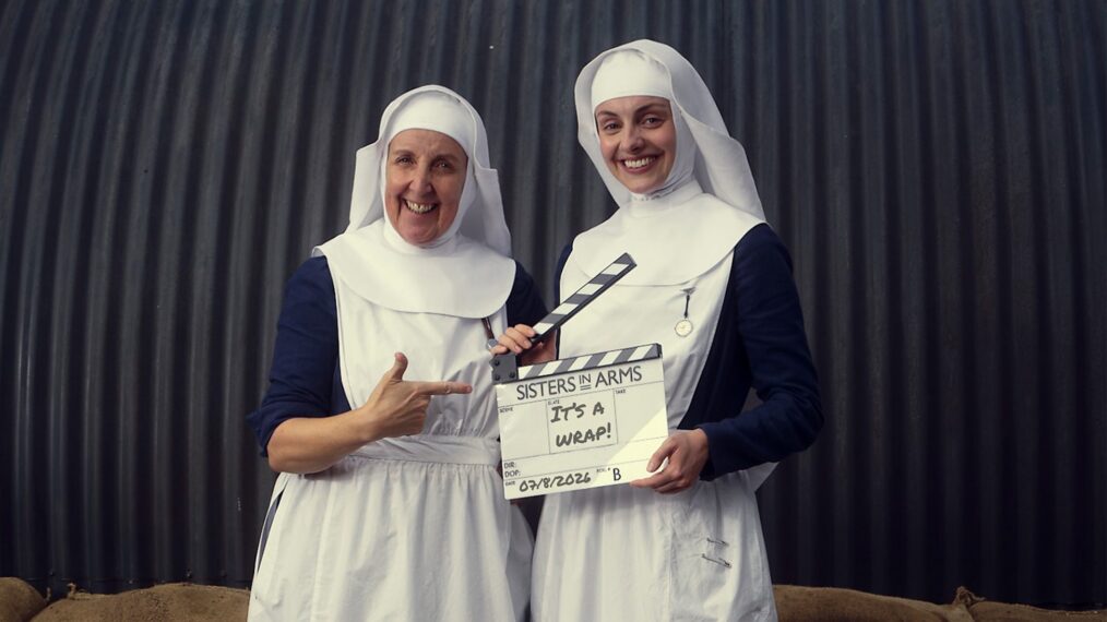Sister Alice (Julie Hesmondhalgh), Sister Julienne (Helena Wilson) (Image: Neal Street/BBC)