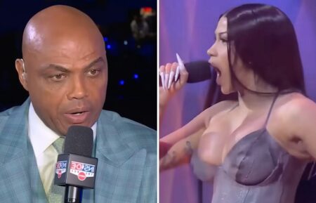 Charles Barkley and Cardi B