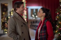 Daniel Lissing, Jessica Lowndes in 'Christmas Under Construction'