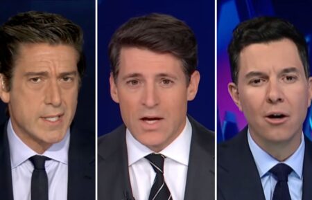 David Muir, Tony Dokoupil, Tom Llamas