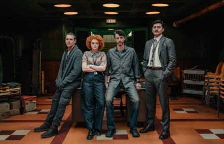 Jamie Sives as DS James Hardy, Leah Byrne as DC Rose Dickson, Matthew Goode as DCI Carl Morck, Alexej Manvelov as Akram Salim — 'Dept. Q' Season 2 Start of Production