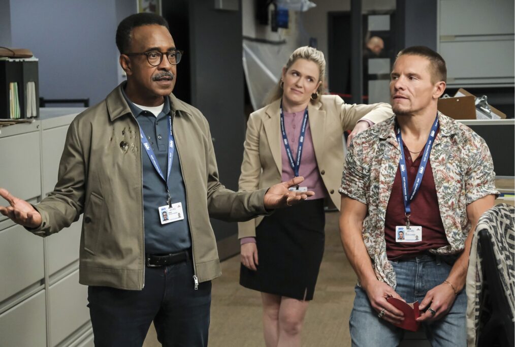 Tim Meadows, Harriet Dyer, and Tony Cavalero for 'DMV'