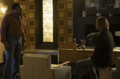 Keith David as Ezra Saxton and Josh Holloway as Jim Ellis in 'Duster'