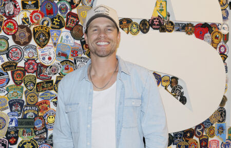 Dustin Lynch visits SiriusXM Studios on March 11, 2026 in Nashville, Tennessee