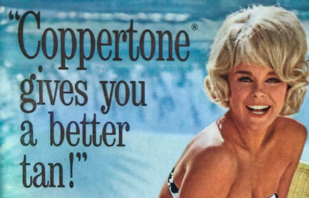 Elke Sommer Coppertone Ad