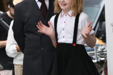 David Haig and Mae Schenk filming 'Eloise'