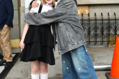 Mae Schenk and Amy Sherman-Palladino on the set of 'Eloise'