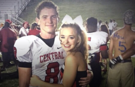 Emma Walker and Riley Gaul in 'Dateline'