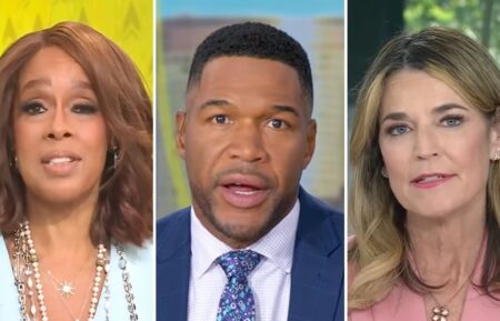 Gayle King, Michael Strahan, Savannah Guthrie