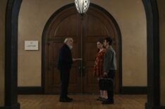 Earl Brown, Megan Stalter, and Paul W. Downs in 'Hacks'
