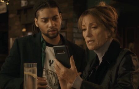 Jane Seymour and Rohan Nedd in 'Harry Wild' Season 5 Episode 3