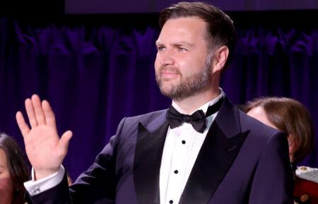 .S. Vice President JD Vance attends as Mentalist Oz Pearlman hosts The White House Correspondents Dinner