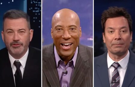 Jimmy Kimmel, Byron Allen, and Jimmy Fallon