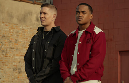 Joseph Sikora and Michael Rainey Jr. in 'Power Book IV: Force'