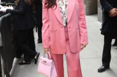 Kyle Richards is seen arriving to the NBC Upfront at Radio City Music Hall on May 11, 2026 in New York City