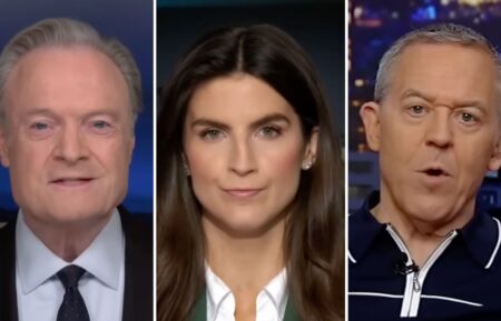 Lawrence O'Donnell, Kaitlan Collins, Greg Gutfeld