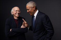Larry David and Barack Obama for 'Life, Larry, and the Pursuit of Unhappiness'