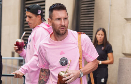 Lionel Messi is seen on September 21, 2024 in New York City.