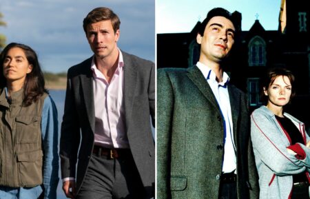 Sofia Barclay and Leo Suter of 'Lynley,' Nathaniel Parker and Sharon Small of 'The Inspector Lynley Mysteries'