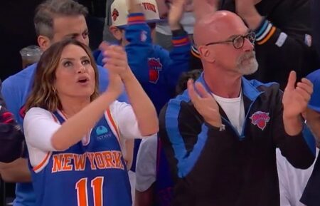 Mariska Hargitay and Christopher Meloni