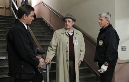 Michael Weatherly, Bob Newhart and Mark Harmon — 'NCIS' Season 8