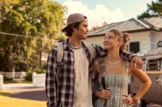 Chase Stokes as John B, Madelyn Cline as Sarah Cameron in 'Outer Banks' Season 5