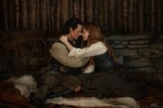 Jamie Roy and Harriet Slater in 'Outlander: Blood of My Blood' Season 2