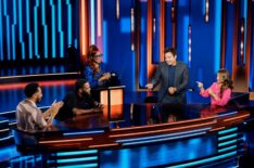 Add to Cart PASSWORD -- Episode 301 -- Pictured: (l-r) A contestant, Anthony Anderson, Keke Palmer, Jimmy Fallon, and a contestant --