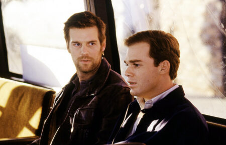 Peter Krause, Michael C. Hall on 'Six Feet Under'